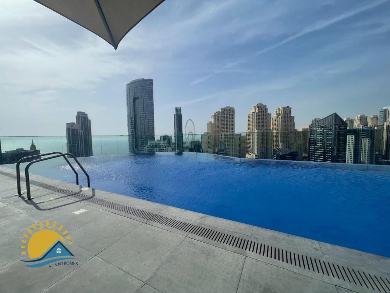 Dubai Marina Walk Gem Modern Apartments With Pool & Gym Access, Steps To Beach & Metro Managed By Sunnyhomes Eksteriør bilde