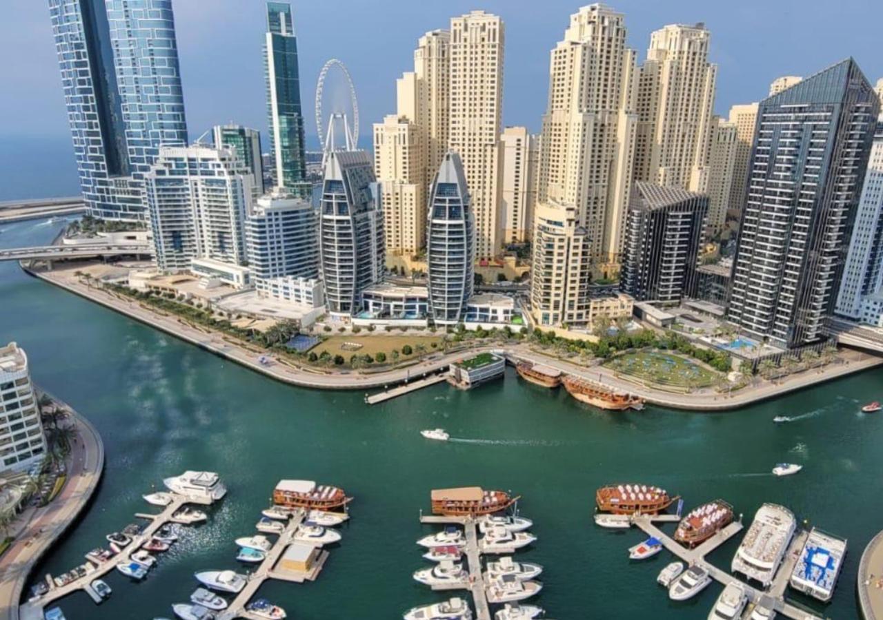 Dubai Marina Walk Gem Modern Apartments With Pool & Gym Access, Steps To Beach & Metro Managed By Sunnyhomes Eksteriør bilde