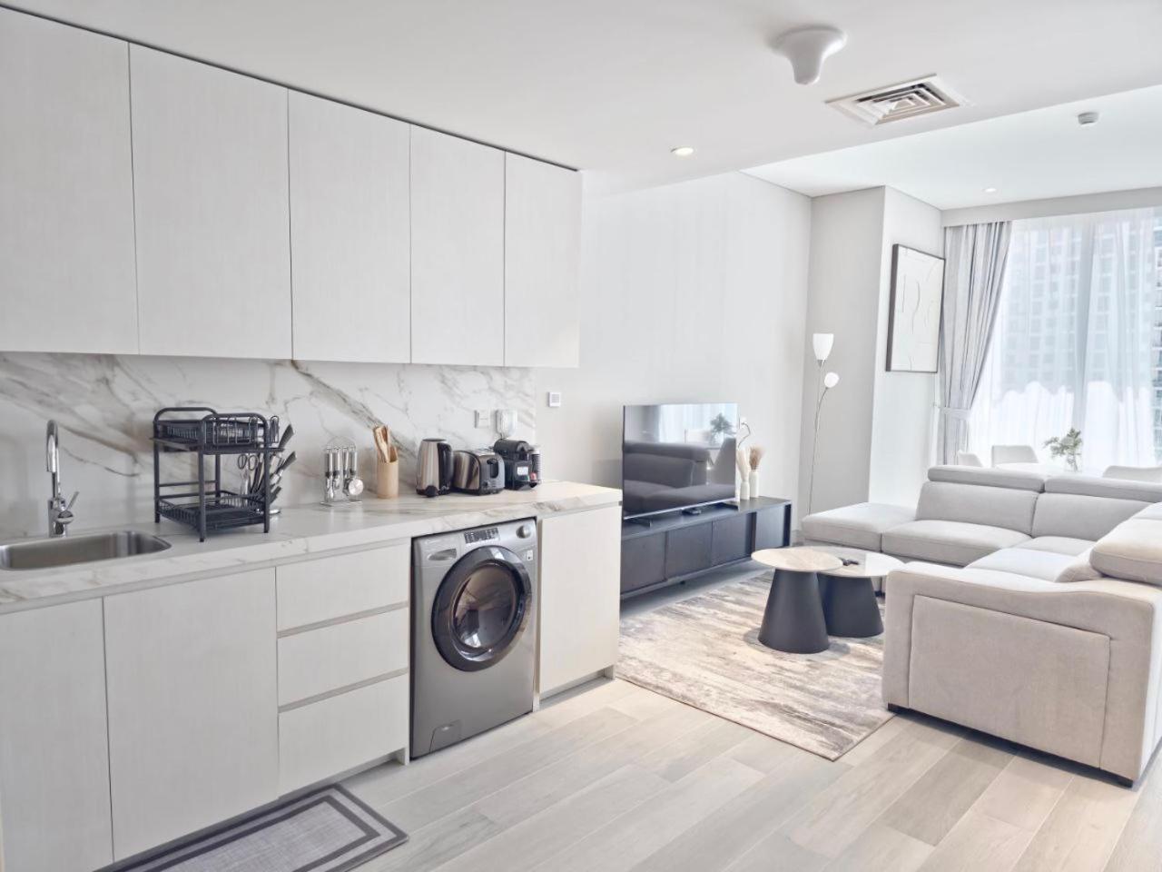 Dubai Marina Walk Gem Modern Apartments With Pool & Gym Access, Steps To Beach & Metro Managed By Sunnyhomes Eksteriør bilde