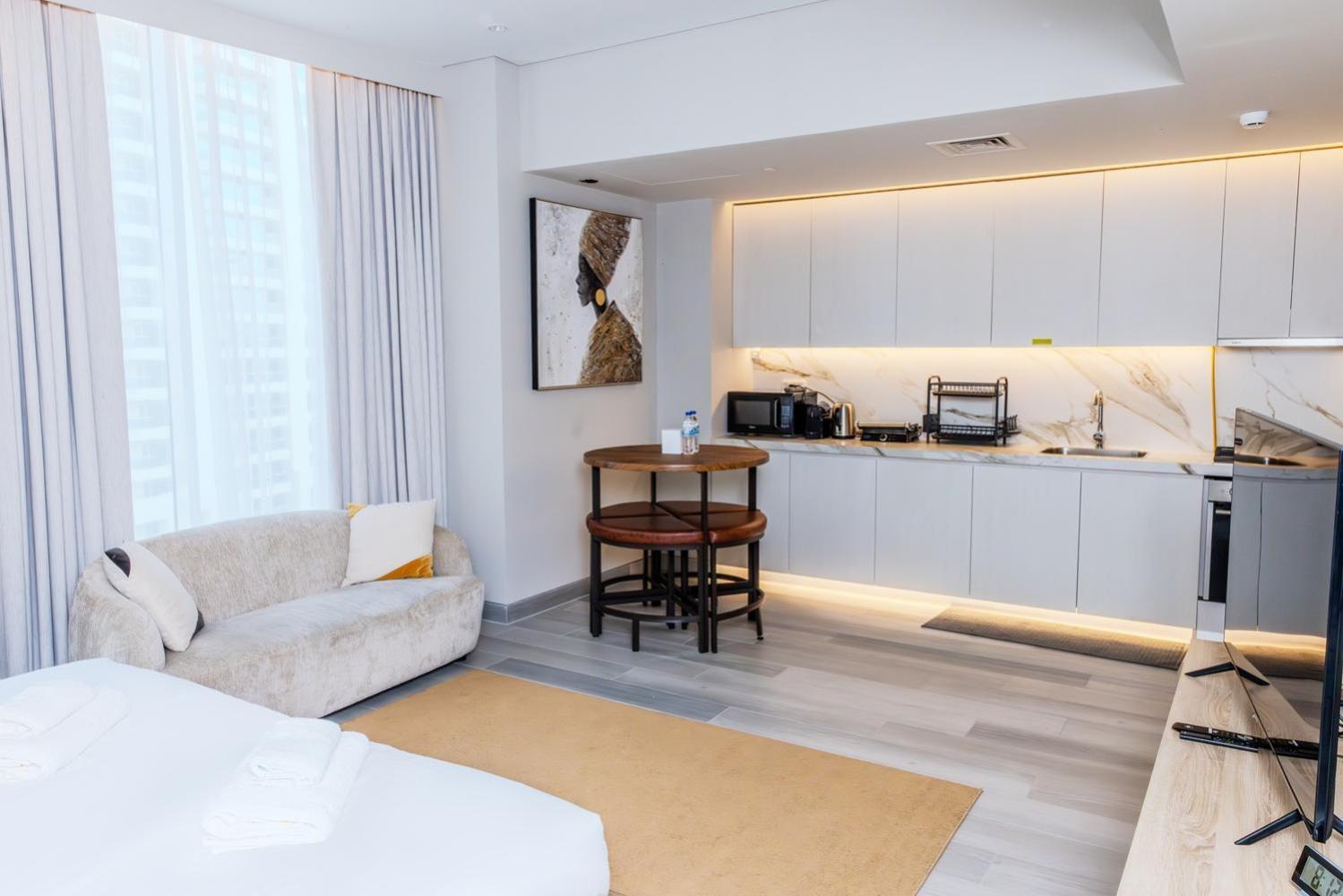 Dubai Marina Walk Gem Modern Apartments With Pool & Gym Access, Steps To Beach & Metro Managed By Sunnyhomes Eksteriør bilde
